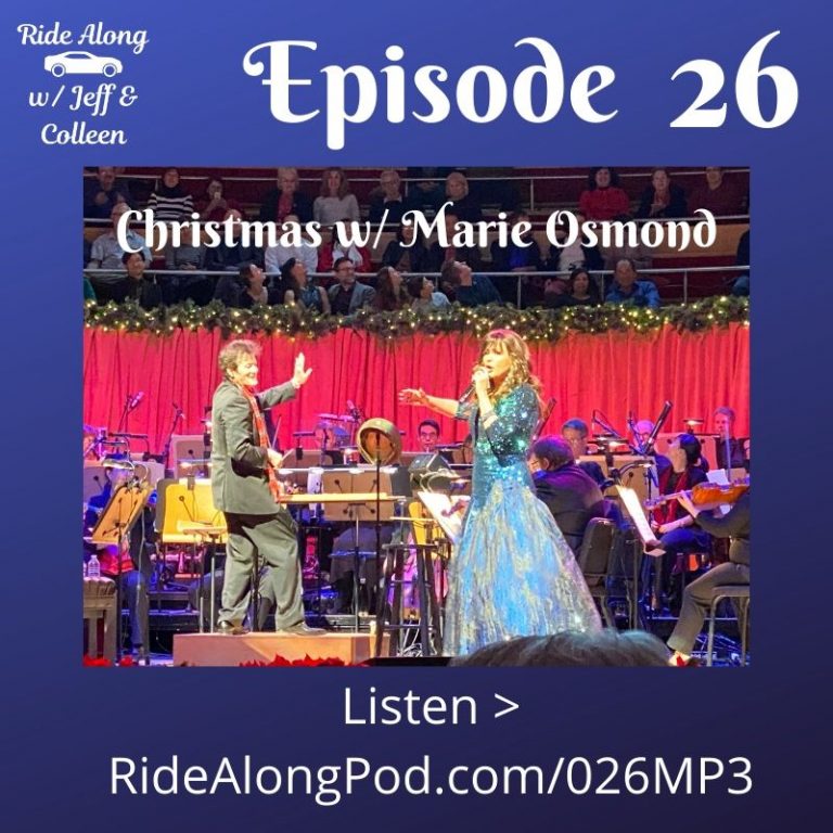 Christmas with Marie Osmond concert, a Review – Ep. 26 - Ride Along ...